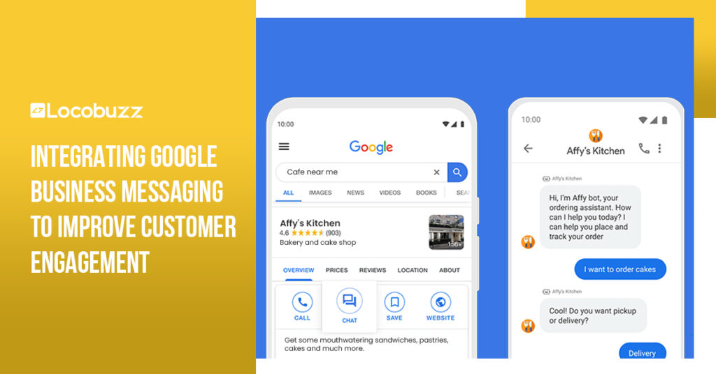 Google business messaging locobuzz