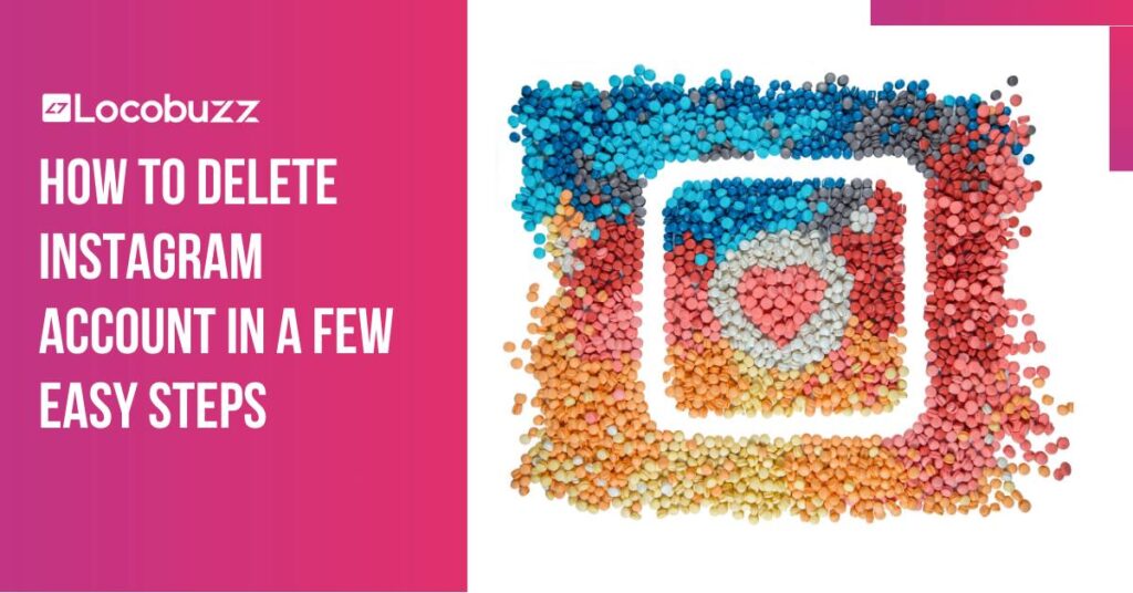 how to delete instagram account