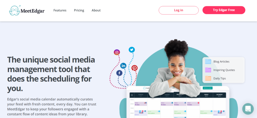 Meetedgar social media automation tools