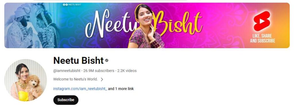 Neetu youtube