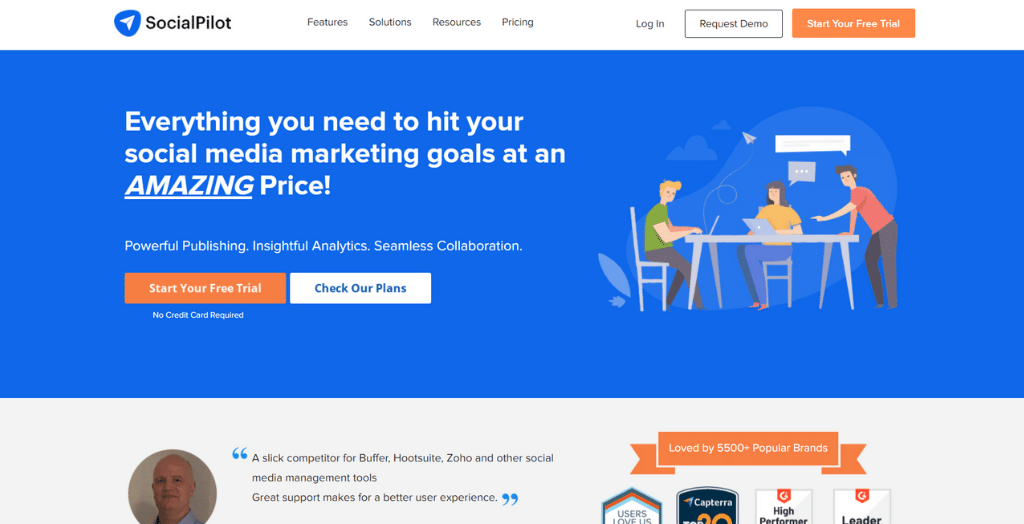 SocialPilot Social Media Tool