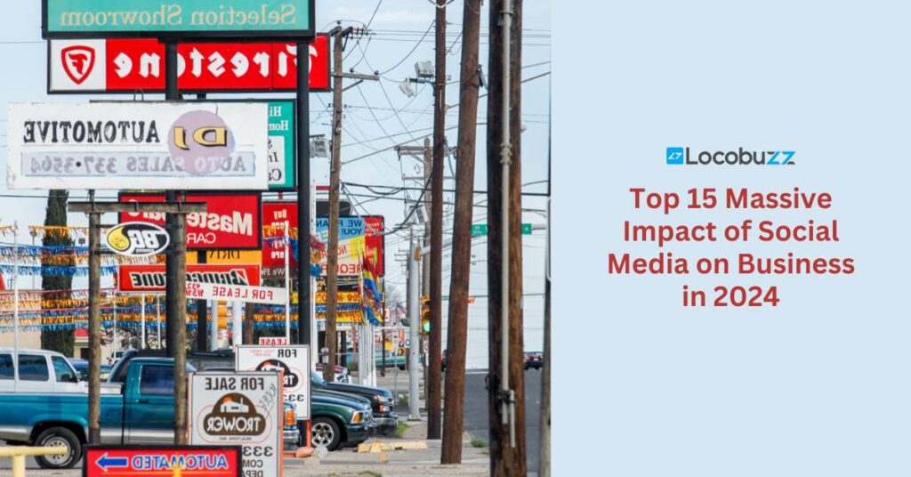 impact of social media on business