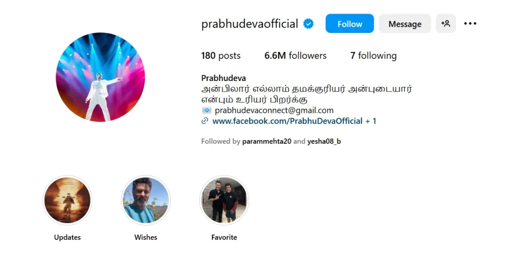 prabhudeva