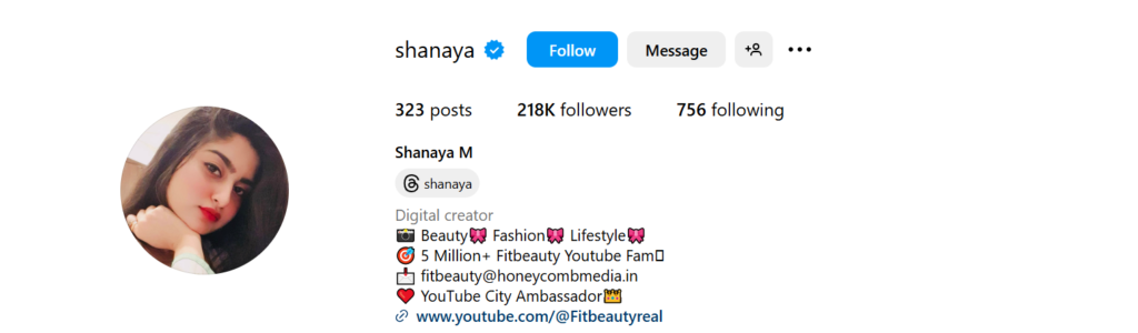 shanaya