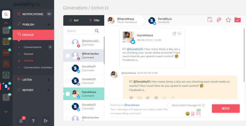 sociality competitor analysis tools