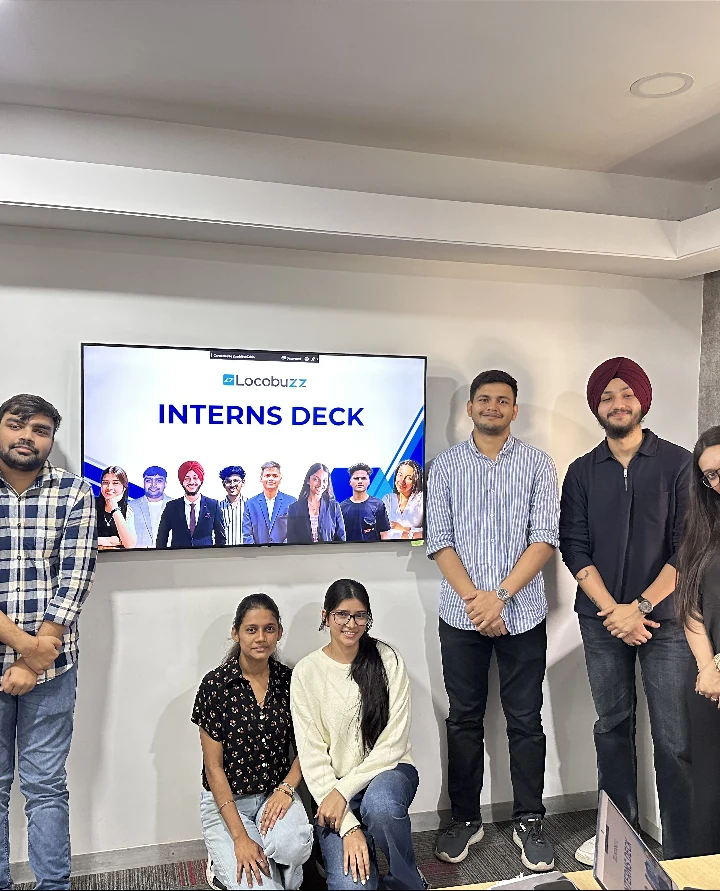 Interns onboarding session