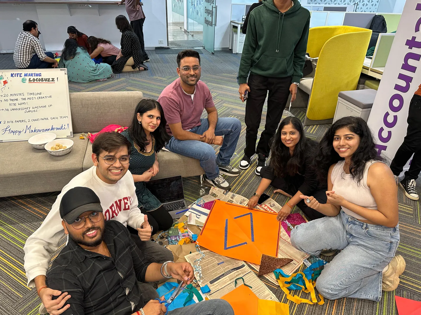 Hands-on session in the office