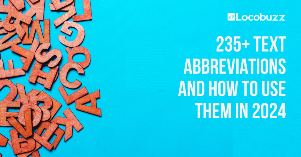 235+ Text Abbreviations and How To Use Them in 2024