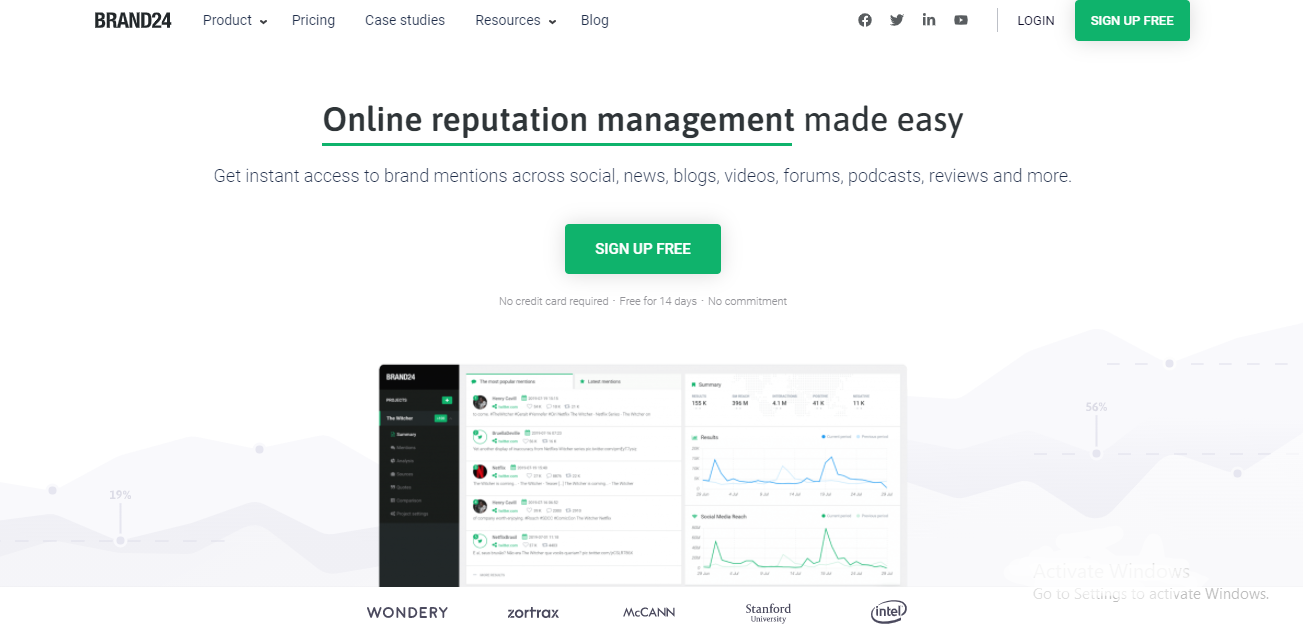 Brand24 Brand Mentions Tool