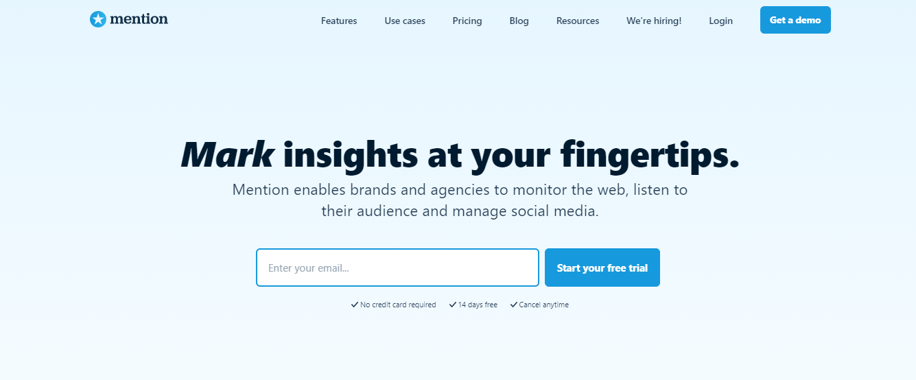 Mention Brand Mentions Tool