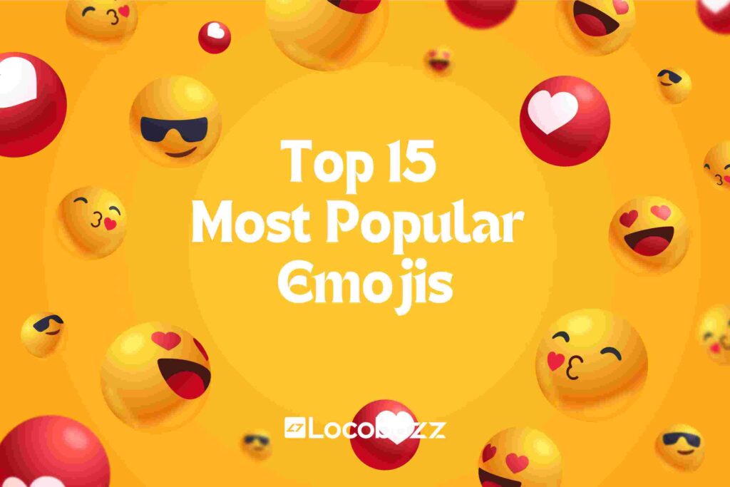 popular emojis Locobuzz