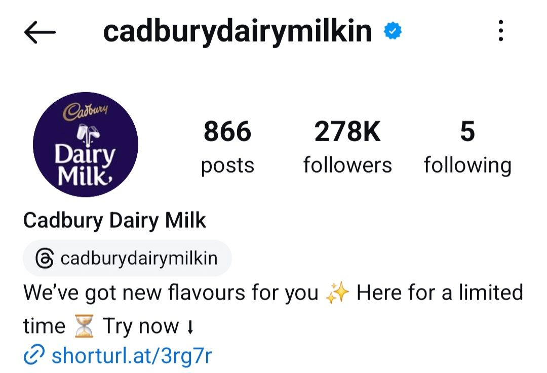 cadburydairymilkin-instagram
