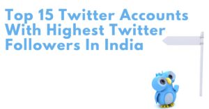 highest twitter followers in india
