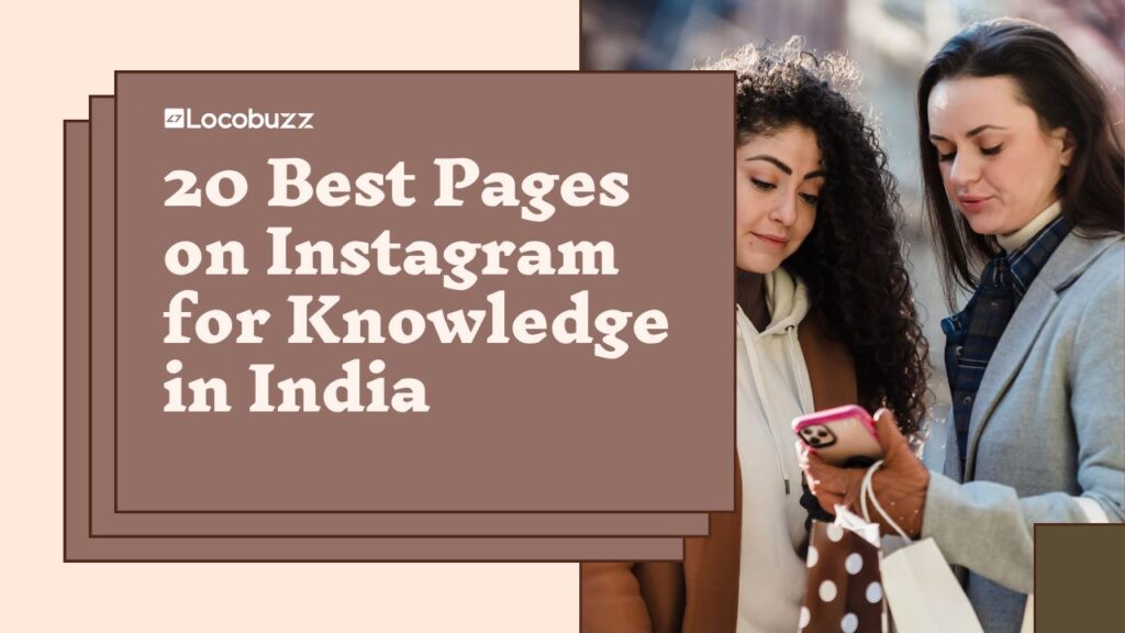 best pages on instagram for knowledge in india